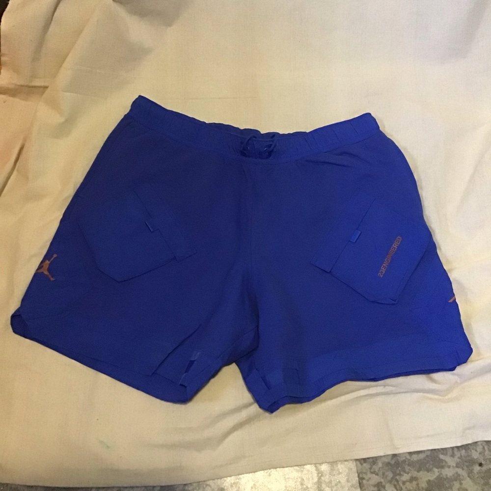 Jordan standard fit mens cargo shorts xxl 2xl blue